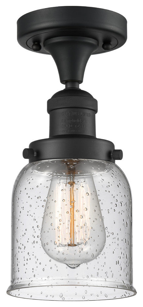 Innovations Lighting 517-1Ch-Bk-G54 1 Light Semi-Flush Mount