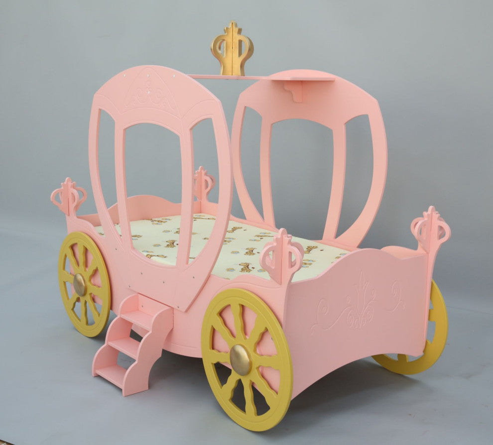 Princess Carriage Toddler Car Bed