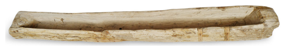 Consigned Old Narrow Wood Trough 1