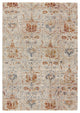 Jaipur Living Ozella Trellis Taupe/ Red Area Rug 9'3"X13'3"
