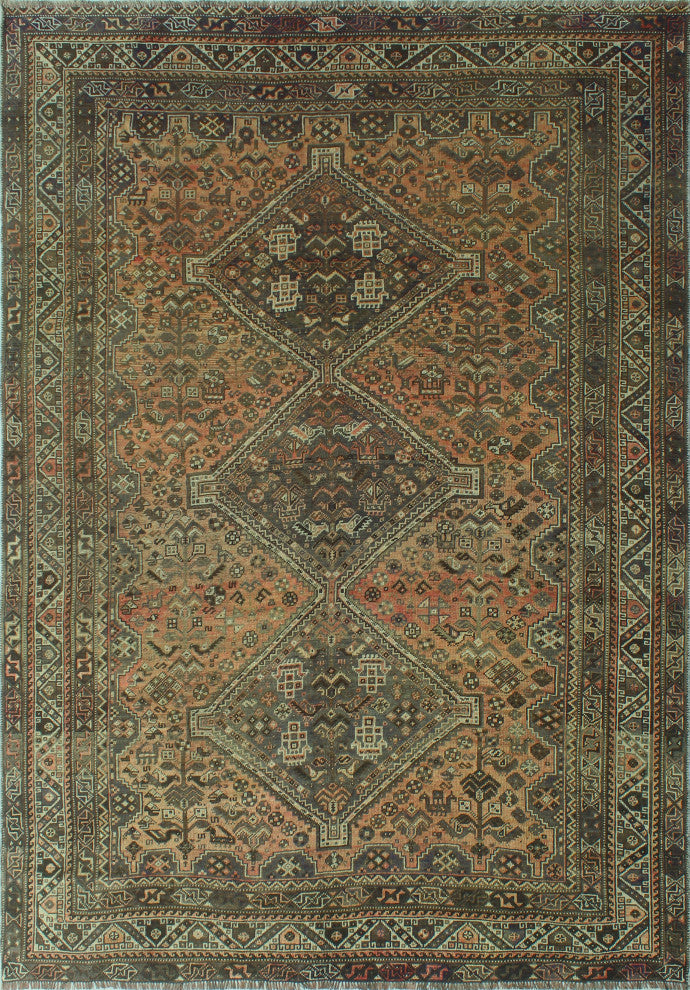Semi-Antique Shani Rust Rug