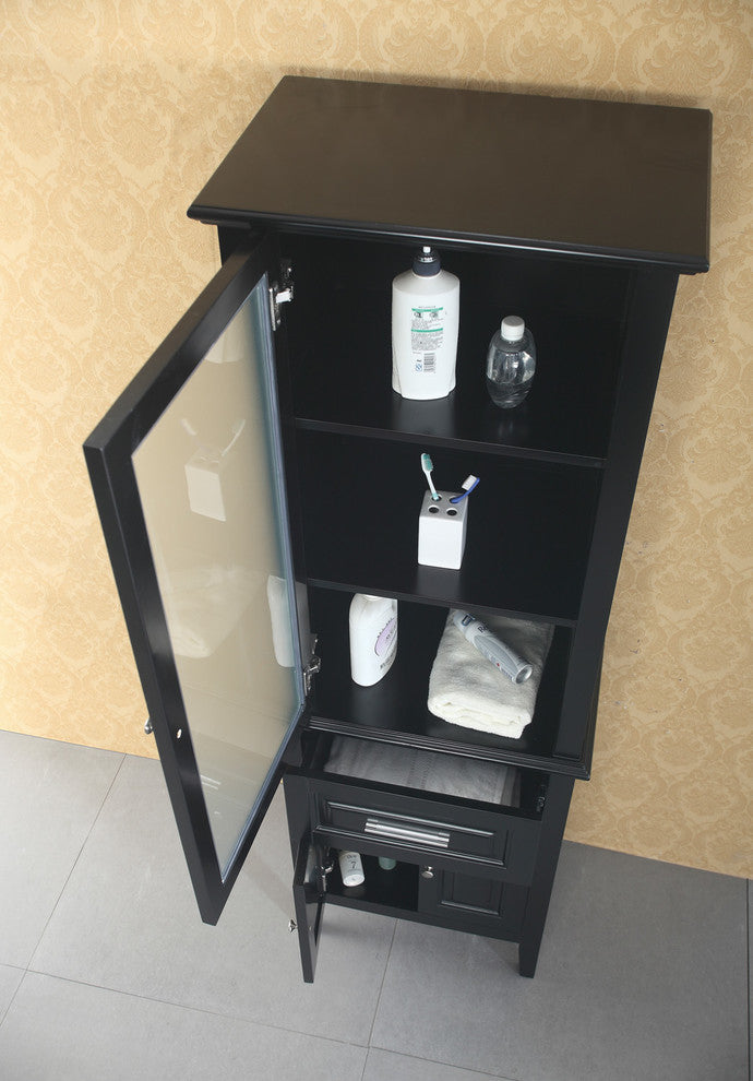 Walton 24" Linen Cabinet, Espresso