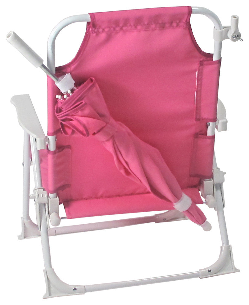 Beach Babyï¿½ Premium Umbrella Chair, Hot Pink
