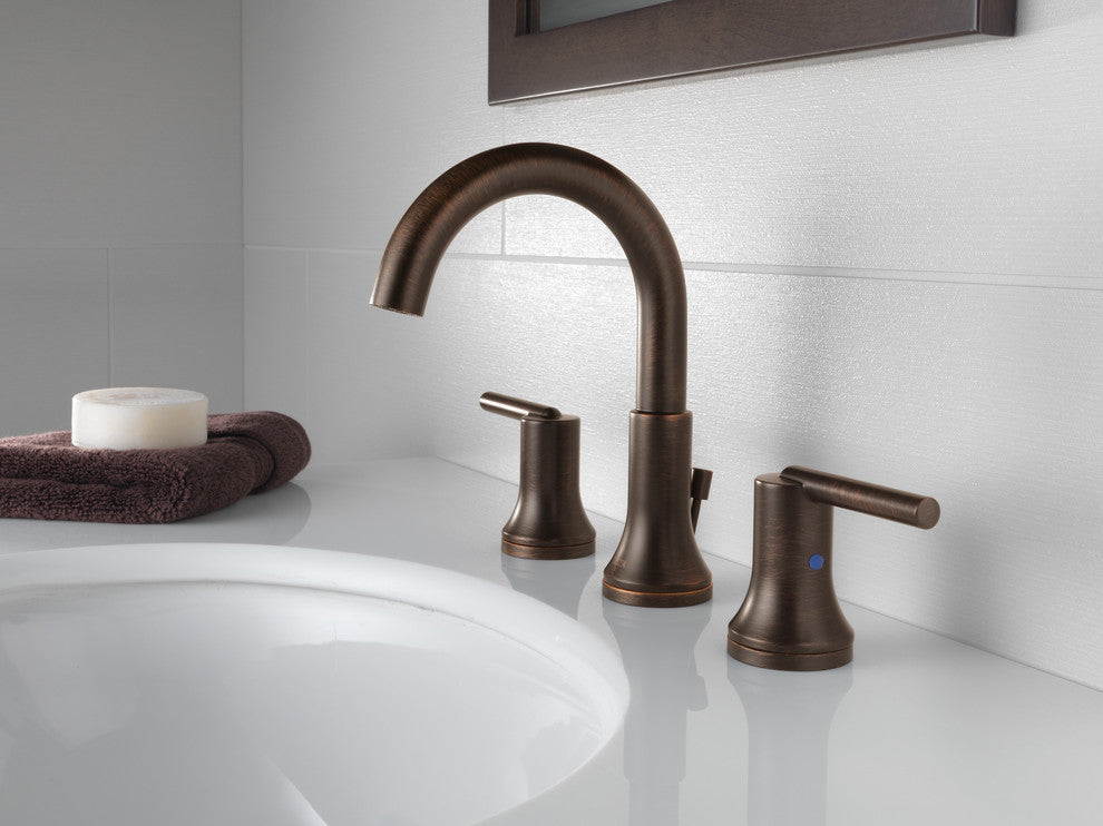 Delta Trinsic 2 Handle Widespread Faucet, Venetian Bronze, 3559-RBMPU-DST