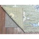 Gray Soft Wool Hand Knotted, Afghan Angora Oushak Oversize Rug, 14'0"x17'10"