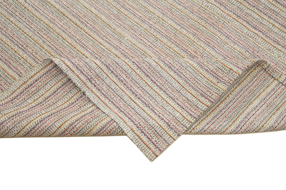 Rug N Carpet - Handmade Turkish 10' 4'' x 13' 4'' Decorative Wool Kilim Rug