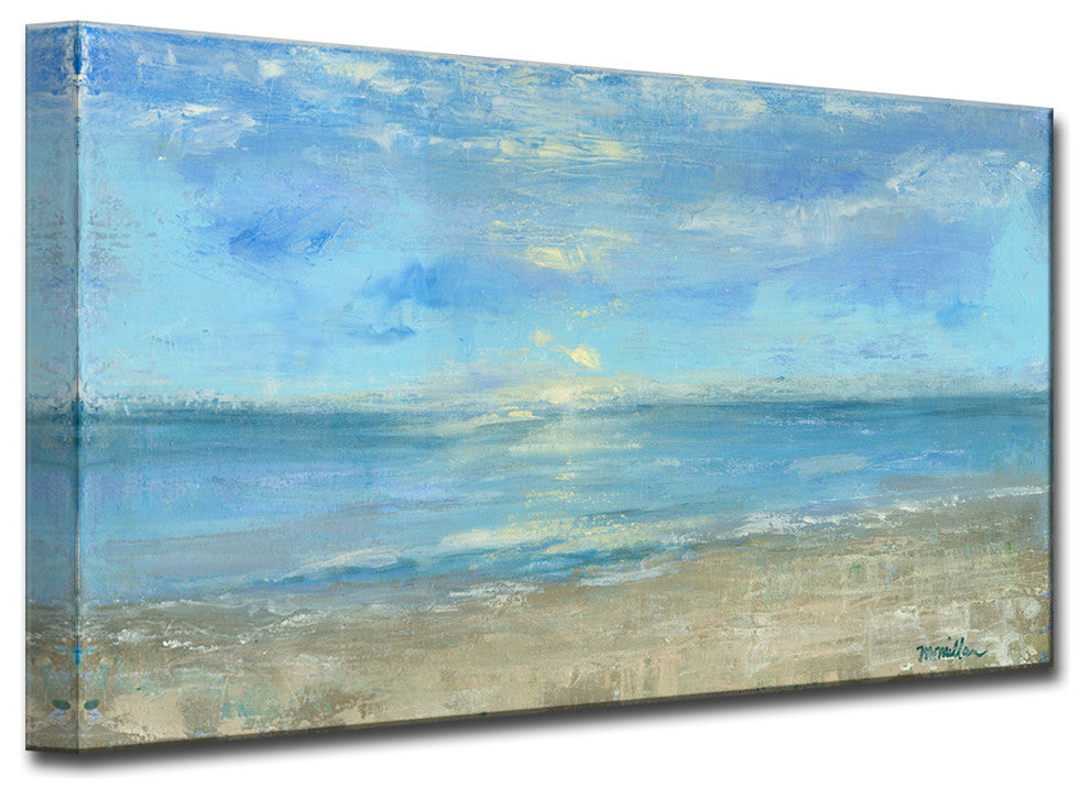 Morning View' Canvas by Leslie Owens, 40"x20"