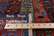 5' 2" X 6' 9" Shall Persian Gabbeh Hand Knotted Wool Rug Q5022