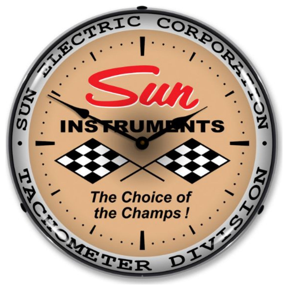 Z710118 Sun Tachometer Tan Clock