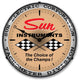 Z710118 Sun Tachometer Tan Clock