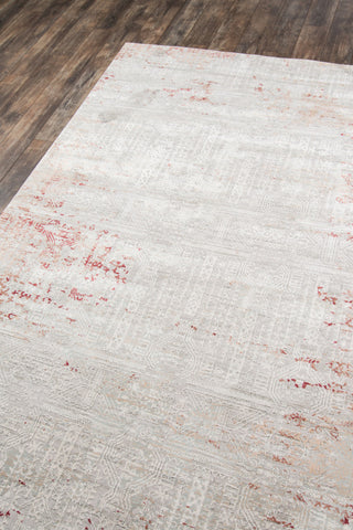 Momeni Genevieve Polyester Area Rug, Red, 2'2" X 7'7" Runner