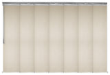 Natalia 7-Panel Track Extendable Vertical Blinds 110-153"W