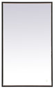 Modern Black Led Mirror