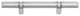 Polished Chrome Optimism Rail Pull, ATH3147CH