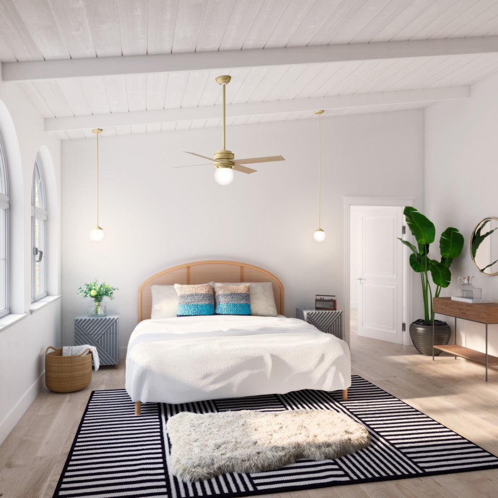 Hunter Hepburn Collection 1-Light Sputnik Pendant, Painted Modern Brass