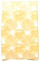 Beach Clouds, Geometric Print Kitchen Towel, Yellow