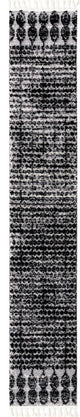 Unique Loom Cherokee Asheville Area Rug, Black, 2' 0 X 12' 0 Runner