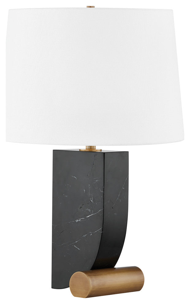 1-Light Table Lamp, Black