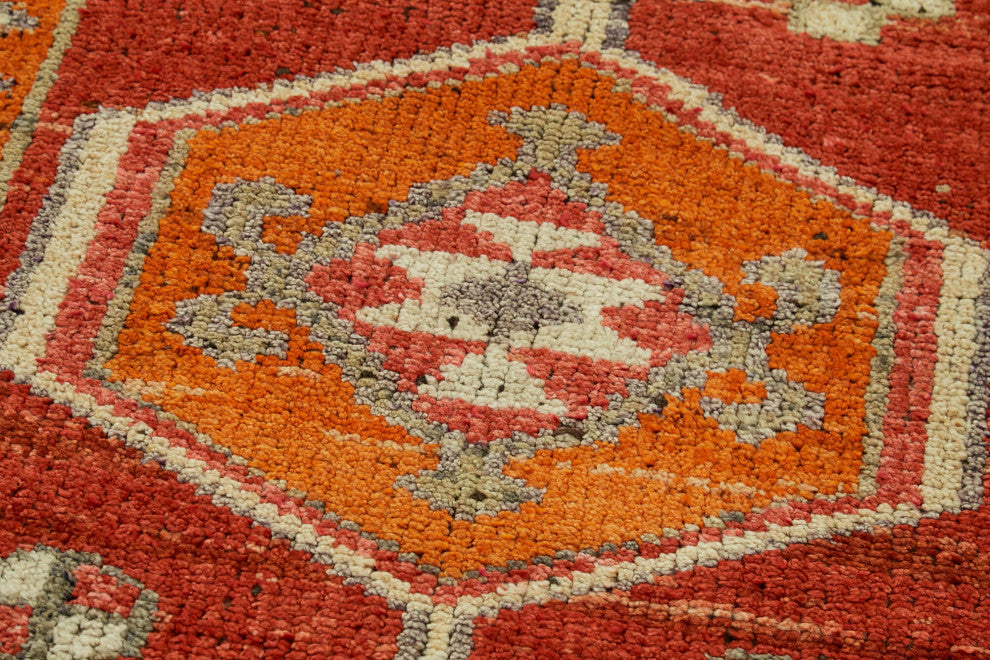 Rug N Carpet - Handwoven Oriental 3' 3" x 10' 8" Antique Runner Rug