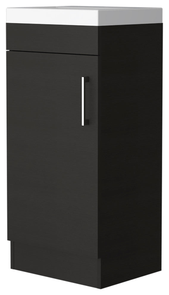 Toledo Bathroom Vanity, Black