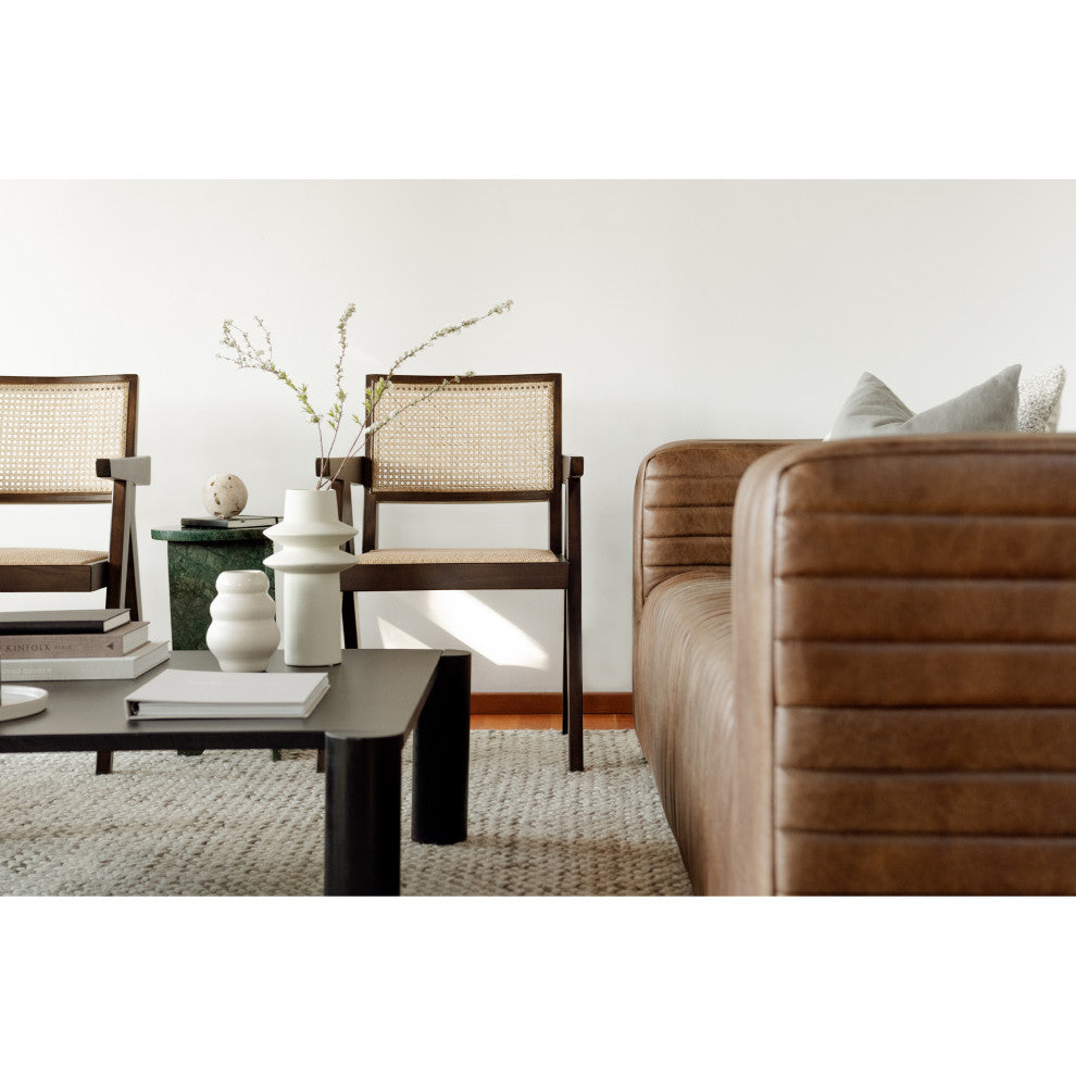 Castle Sofa Open Road Brown Leather