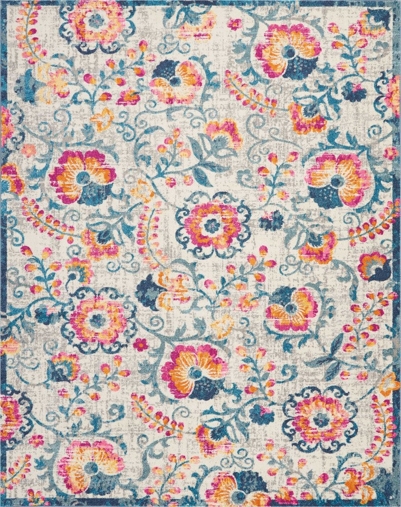 Nourison Passion Ivory Area Rug, 8'x10'