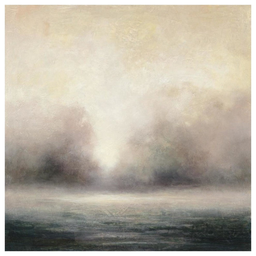 "Waters Edge" Digital Paper Print by Julia Purinton, 38"x38"