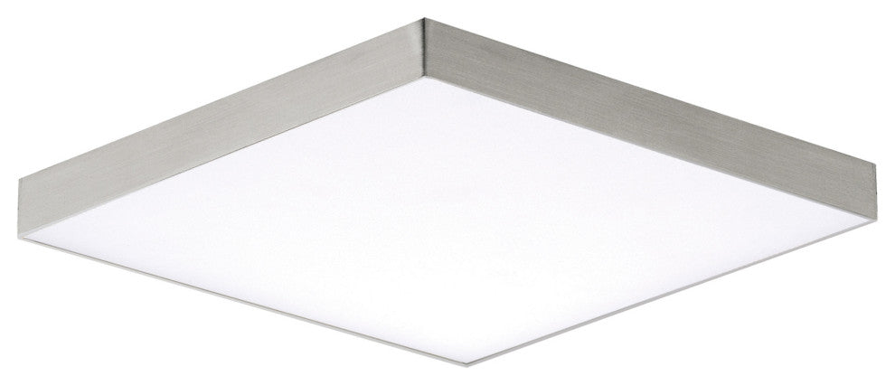 Maxim 57667WT Trim 6"W Integrated LED Flush Mount Ceiling Fixture - Satin