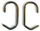 Shower Curtain Rings Set of 12, Polished Chrome, 1.25" Dia