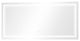 LED Bathroom Mirror, Anti-Fog Memory Dimmable IP54 Waterproof, 60"x28"
