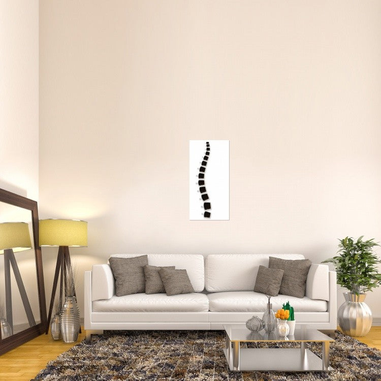 "Backbone Of Coffee" Stretched Canvas Giclee by Wieteke De Kogel, 18x36"