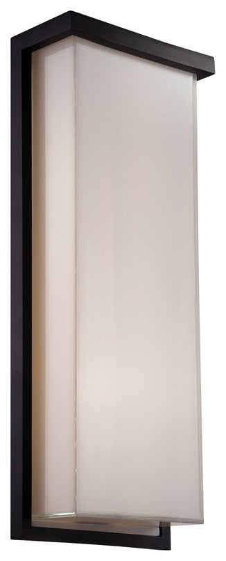 Modern Forms Ledge LED Wall Light, Black