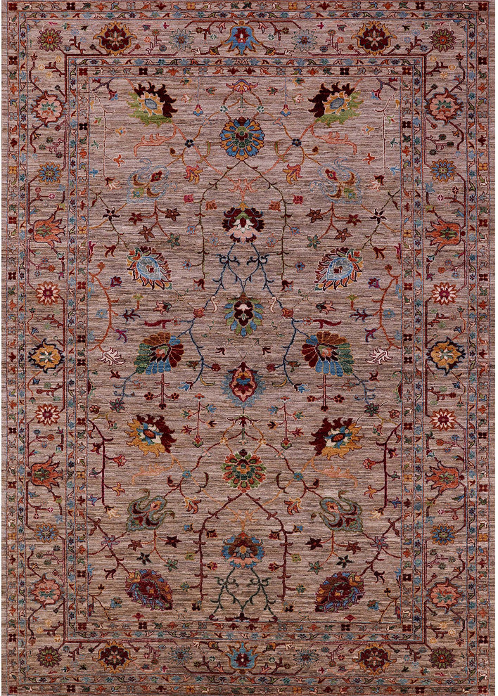 Ahgly Company Indoor Rectangle Mid-Century Modern Area Rugs, 2' x 5'