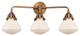 Innovations 288-3W-AC-G321-LED Olean 3 Light Vanity Light, Antique Copper