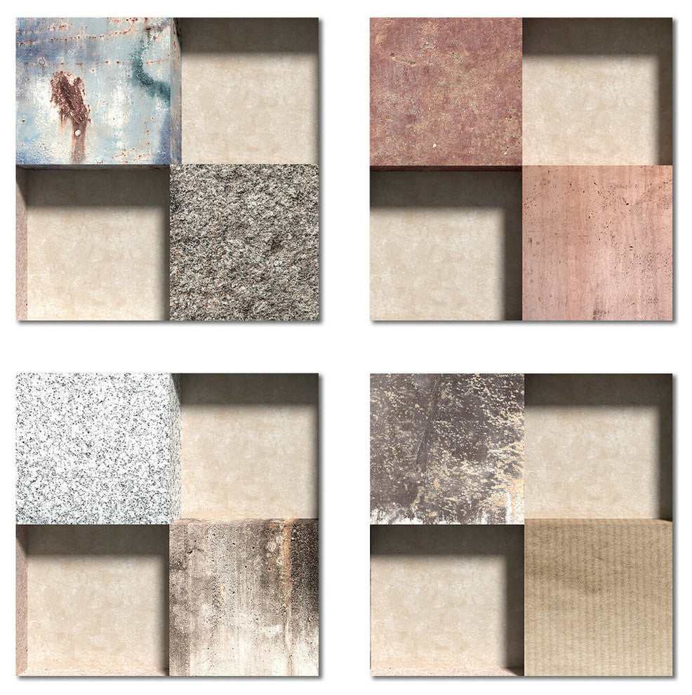 6"x6" Upscale Designs Custom Glass Wall Tile, Set of 32