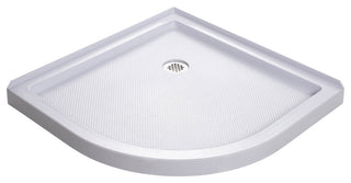 Prime 36x74 3/4 Frosted Glass Sliding Shower Enclosure Oil Rubbed Bronze, White