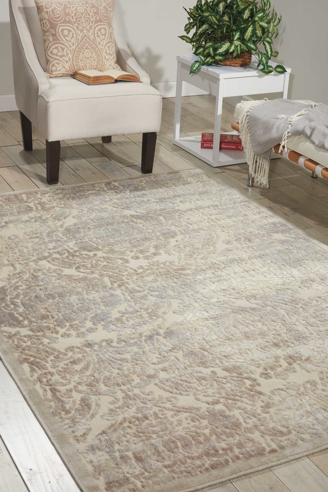 Nourison Graphic Illusions Ivory Area Rug