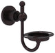 Astor Place Tumbler and Toothbrush Holder, Antique Bronze