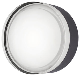 Emma LED Vanity Light, Black, 6"