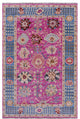 Turkish Oushak Hand Knotted Wool Rug 5' 2" X 8' 1" - Q15353
