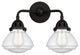 Innovations 288-2W-BK-G324-LED 2-Light Bath Vanity Light, Matte Black