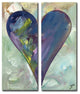 Heartwork "Connor" 2-Piece Canvas Art Set, 40"x16"