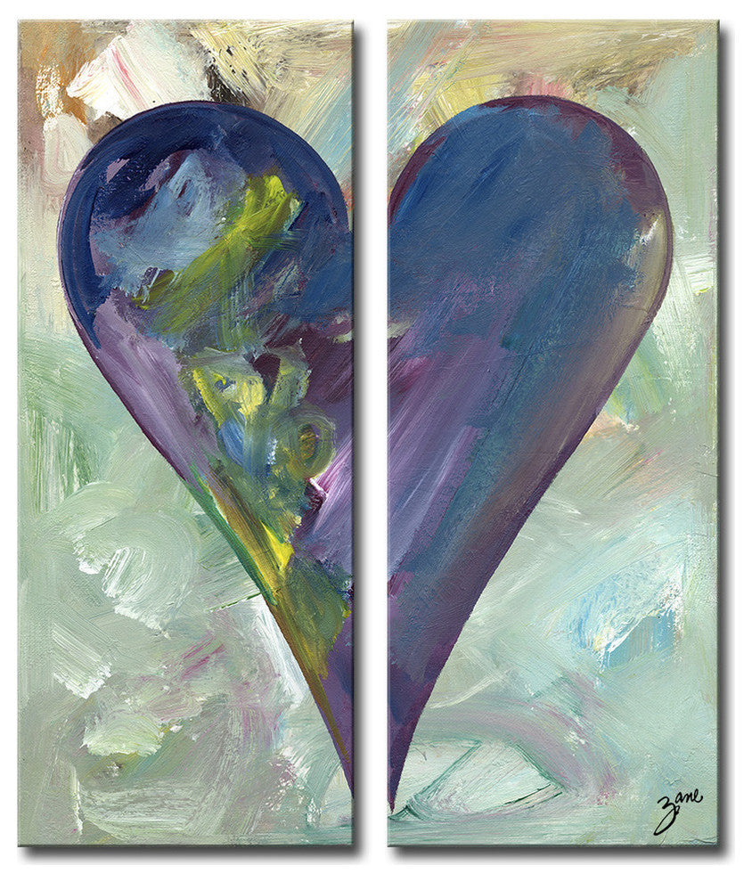 Heartwork "Connor" 2-Piece Canvas Art Set, 40"x16"