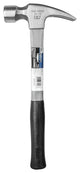 Fiberglass Handle Straight Claw Hammer, 15-1/4"