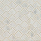 Luxor Kona Gold Pattern 9.72X13.66 Multi Finish Stone/Metal Mosaic, 10 Sheets
