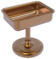 Vanity Top Soap Dish, Brushed Bronze