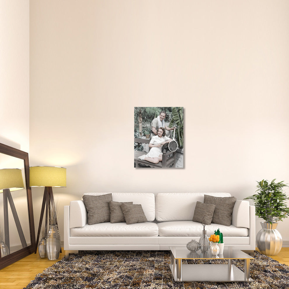 "Jeanne Cagney" Stretched Canvas Giclee by Hollywood Photo Archive, 29x36"