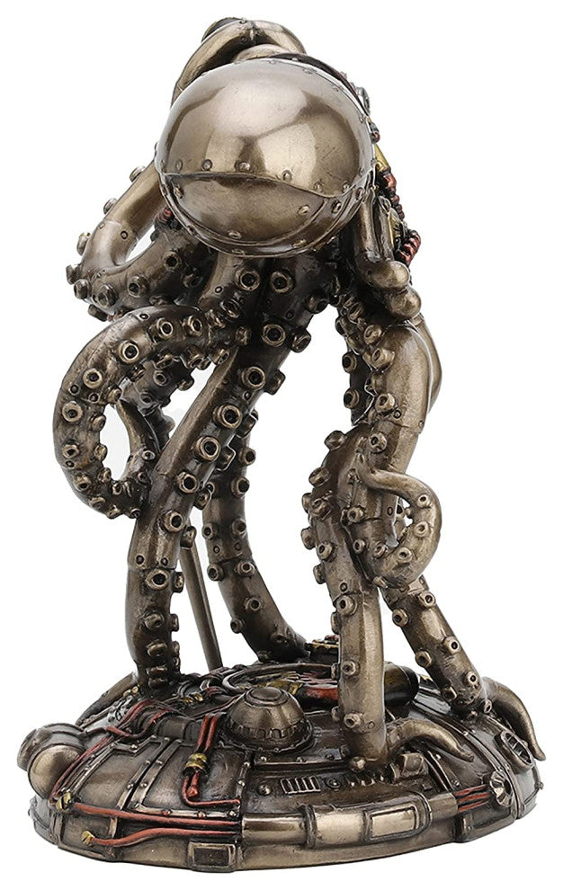 Steampunk Seabed Hiker Octopus -  Classic Statue Sculpture