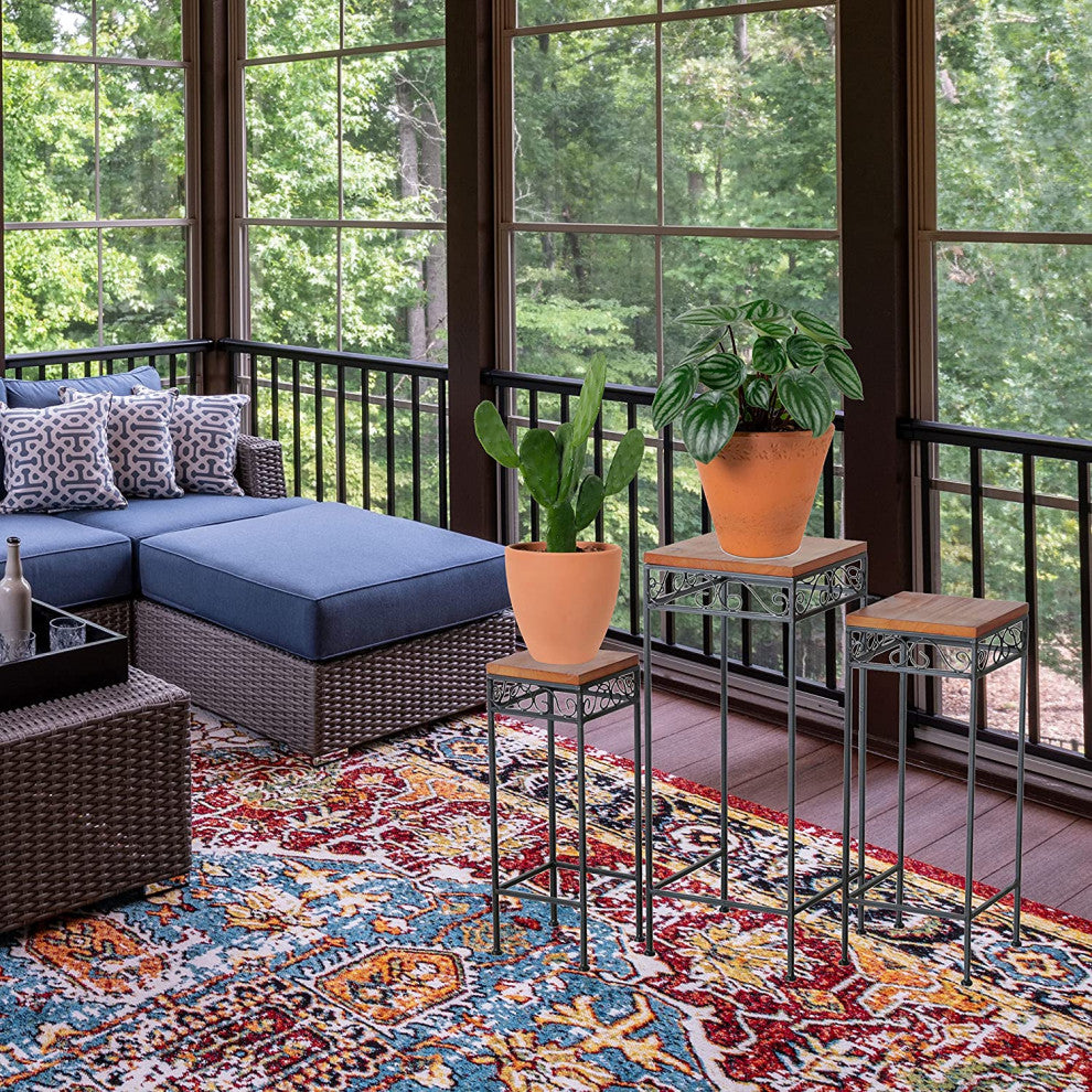 3 Piece Plant Stand Tables