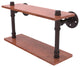 Pipeline Ironwood Double Shelf, Antique Bronze, 16"